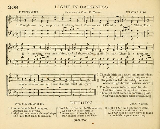Book of Praise for the Sunday School: with hymns and tunes appropriate for the prayer meeting and the home circle page 211