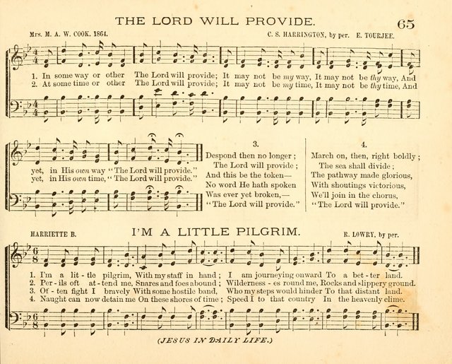 Book of Praise for the Sunday School: with hymns and tunes appropriate for the prayer meeting and the home circle page 68