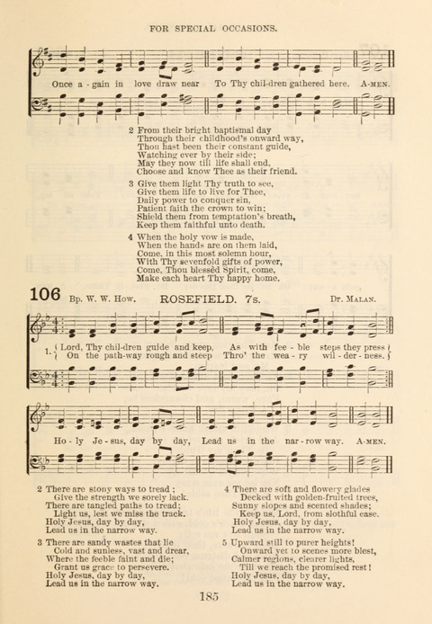The Book of Praise for Sunday Schools: Selections from the Revised Prayer Book and Hymnal page 85