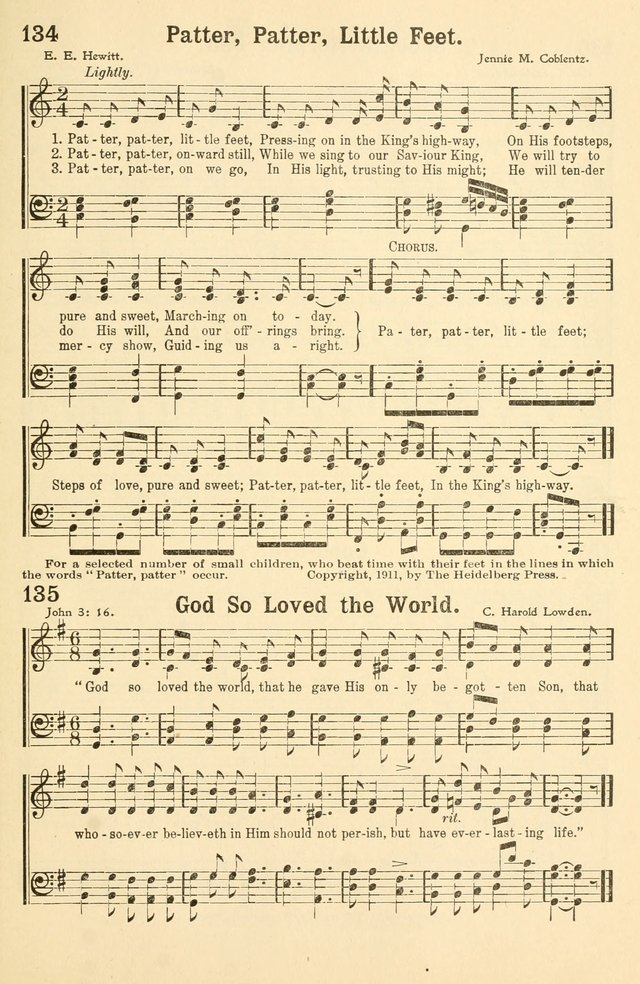 Beginner and Primary Songs: for use in Sunday School and the Home page 114