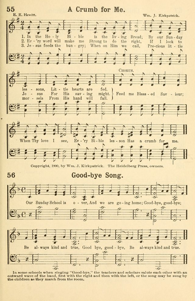 Beginner and Primary Songs: for use in Sunday School and the Home page 56