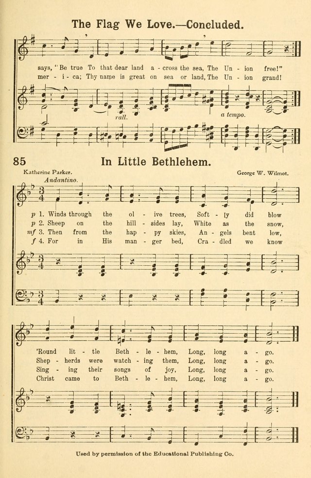 Beginner and Primary Songs: for use in Sunday School and the Home page 78