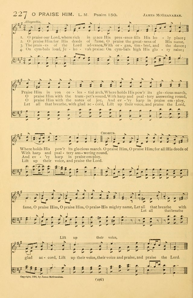 Bible Songs: consisting of selections from the Psalms set to music suitable for Sabbath Schools, prayer meetings, etc. page 176