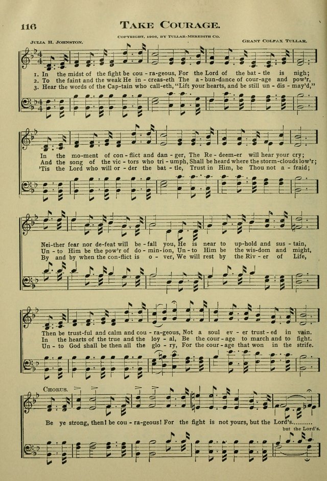 The Bible School Hymnal page 125