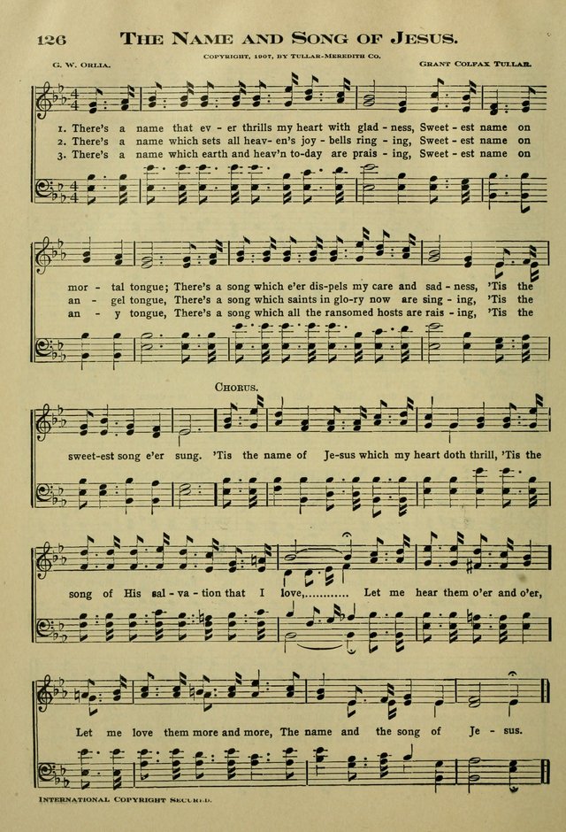 The Bible School Hymnal page 135