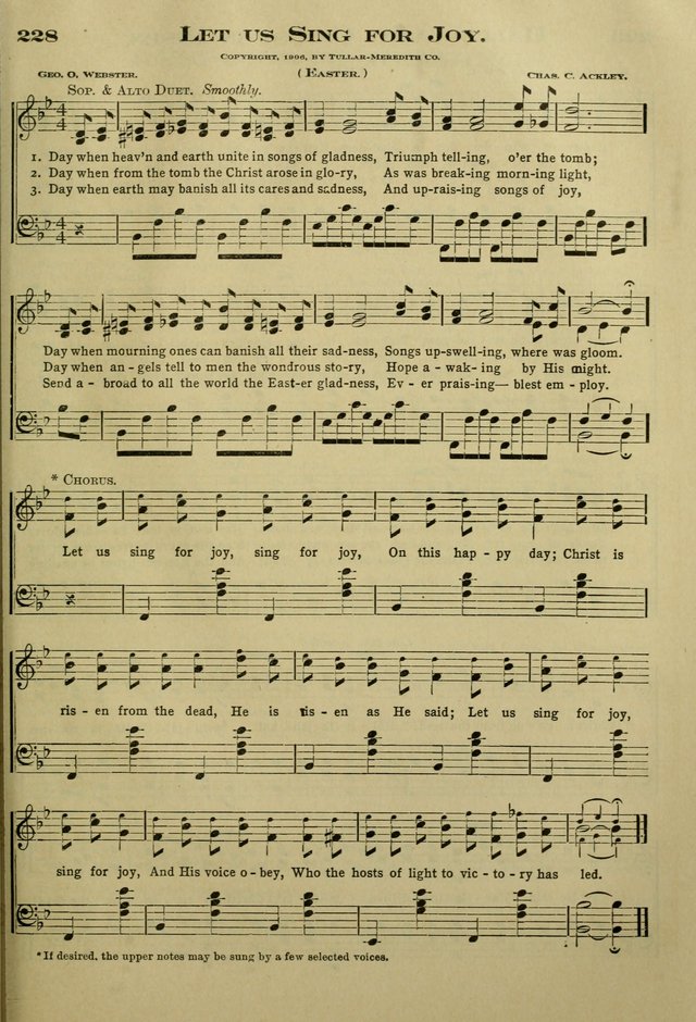 The Bible School Hymnal page 218
