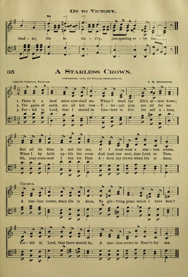 The Bible School Hymnal page 44