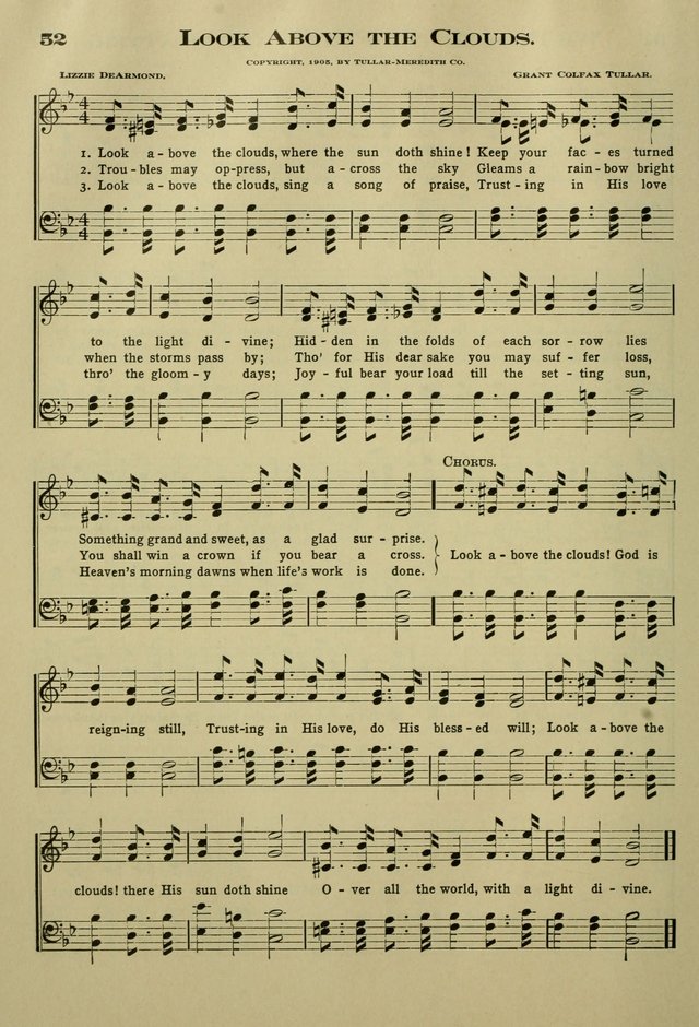 The Bible School Hymnal page 61