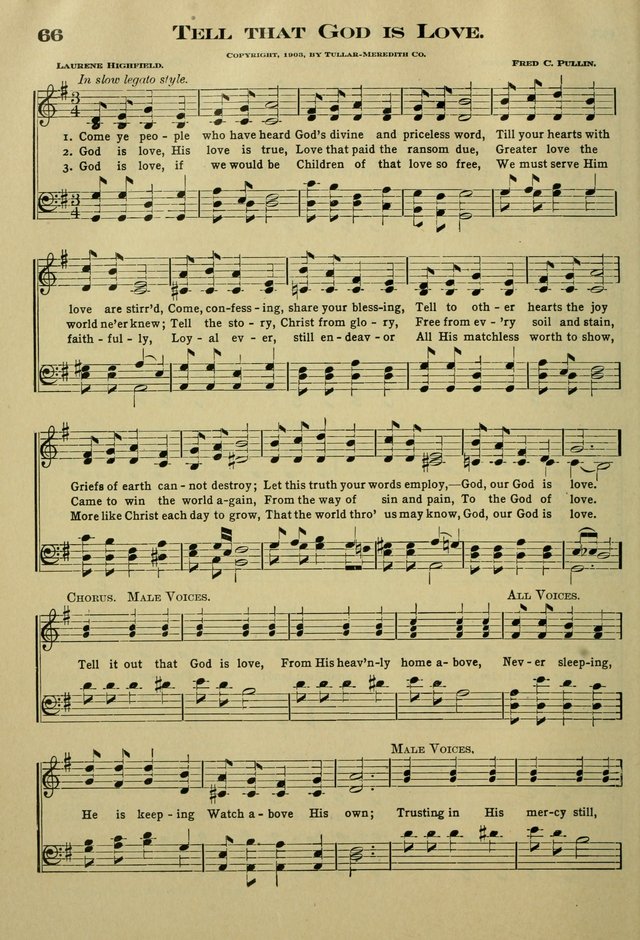 The Bible School Hymnal page 75