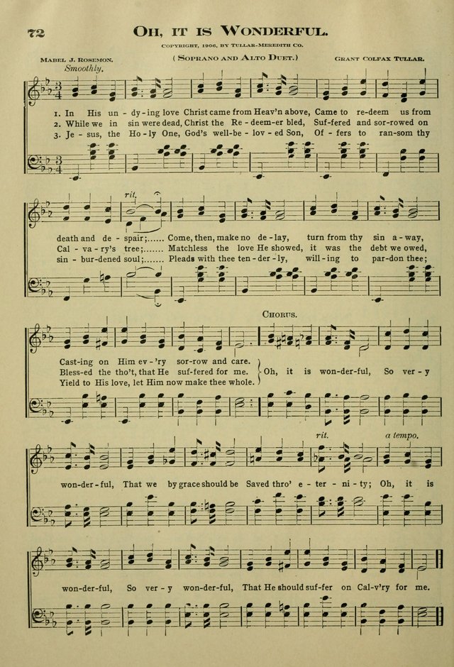 The Bible School Hymnal page 81