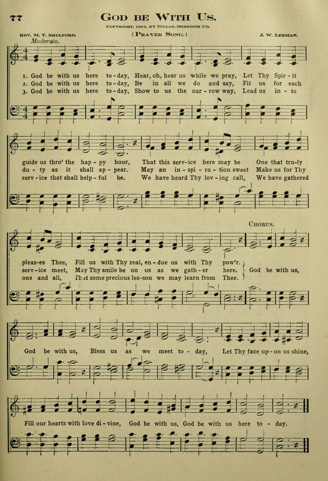The Bible School Hymnal page 86