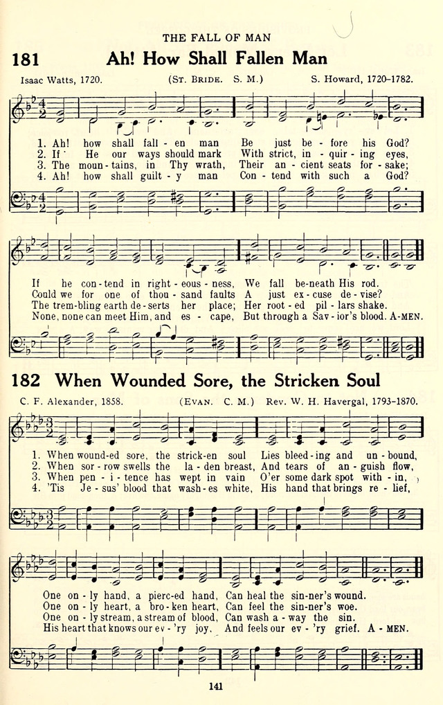 The Baptist Standard Hymnal: with responsive readings: a new book for all services page 133