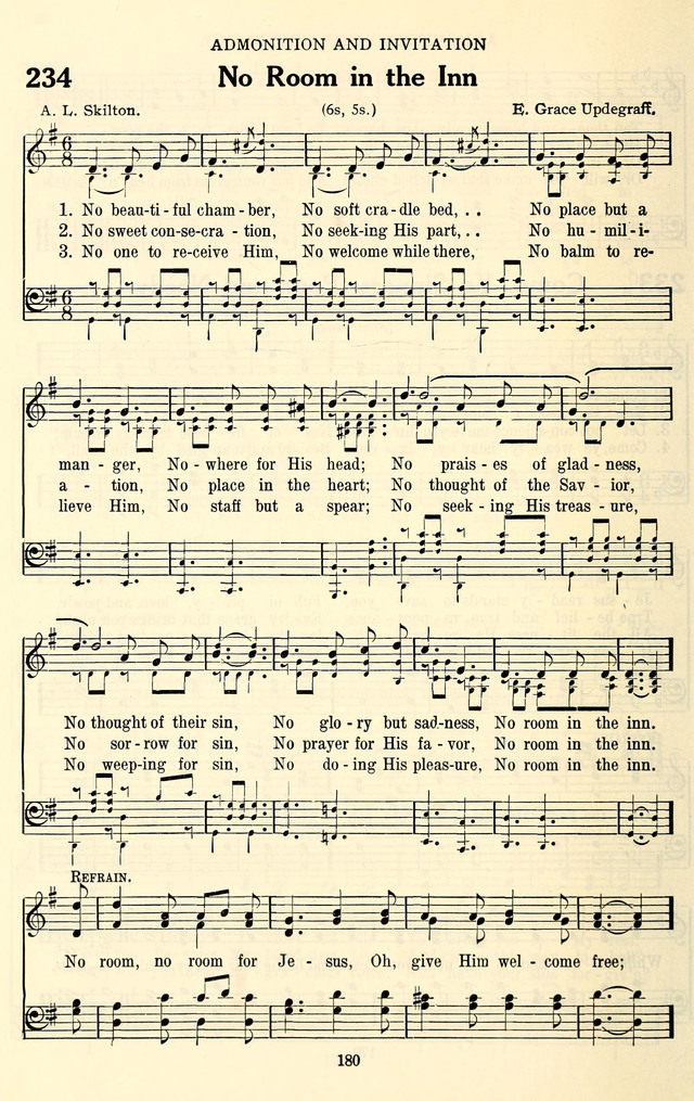 The Baptist Standard Hymnal: with responsive readings: a new book for all services page 172