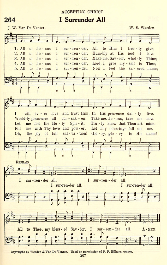 The Baptist Standard Hymnal: with responsive readings: a new book for all services page 199