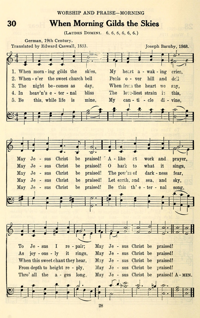 The Baptist Standard Hymnal: with responsive readings: a new book for all services page 20