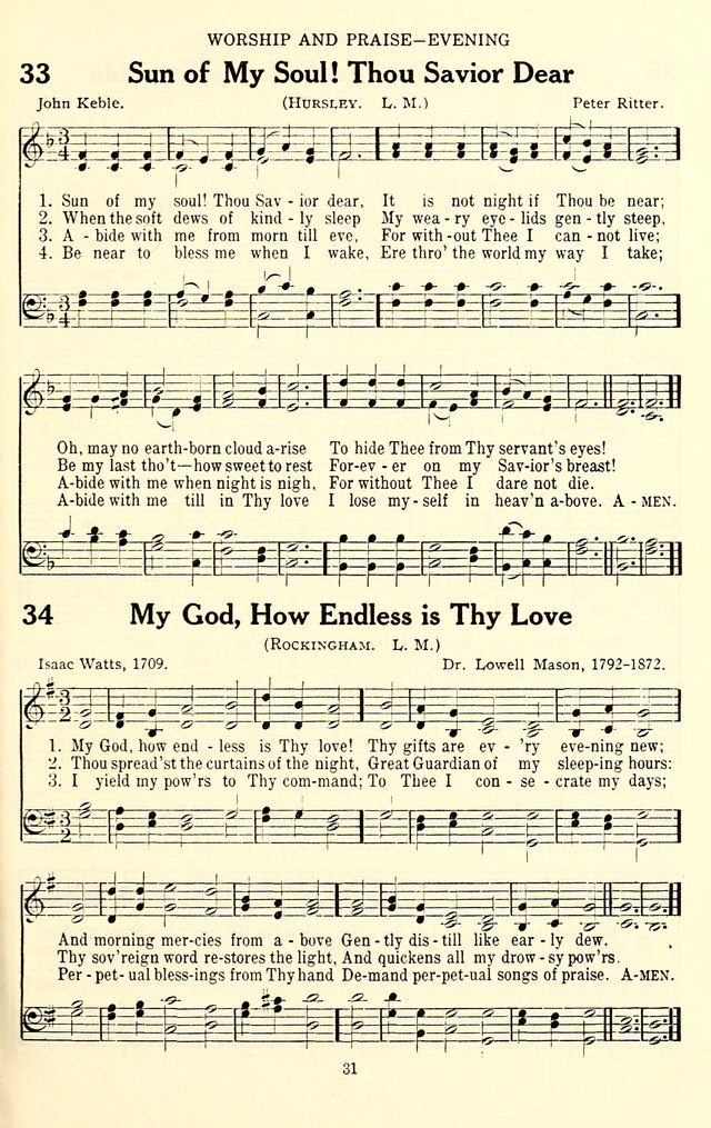 The Baptist Standard Hymnal: with responsive readings: a new book for all services page 23