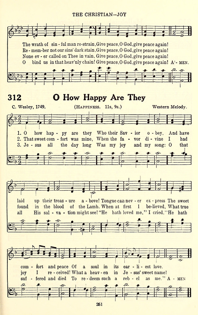 The Baptist Standard Hymnal: with responsive readings: a new book for all services page 243