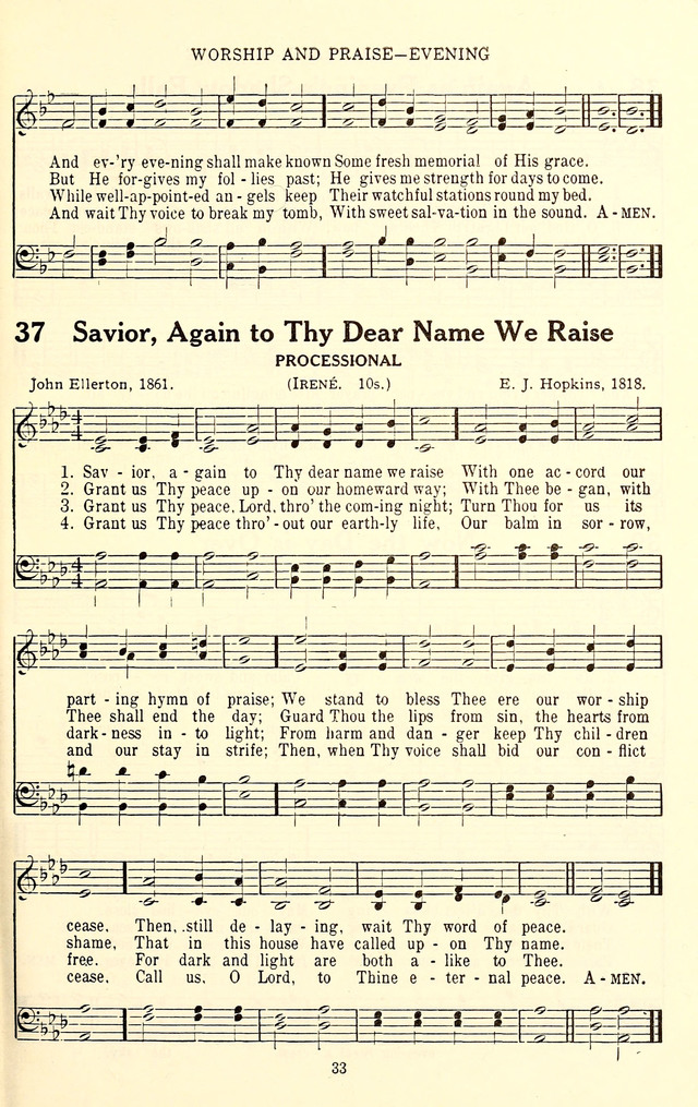 The Baptist Standard Hymnal: with responsive readings: a new book for all services page 25