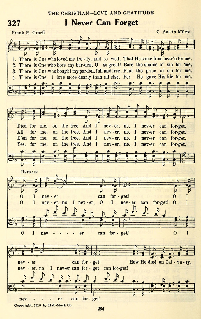 The Baptist Standard Hymnal: with responsive readings: a new book for all services page 256