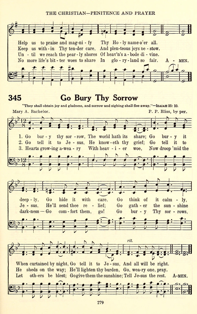 The Baptist Standard Hymnal: with responsive readings: a new book for all services page 271
