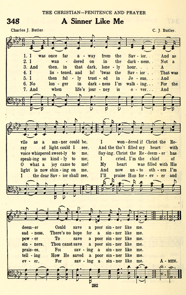 The Baptist Standard Hymnal: with responsive readings: a new book for all services page 274