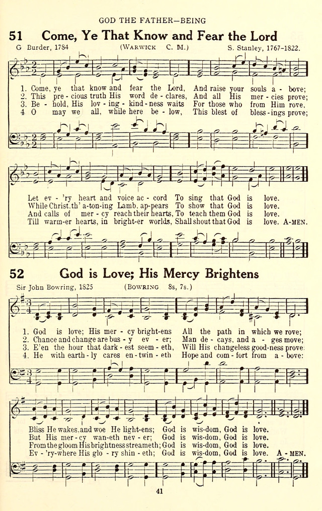 The Baptist Standard Hymnal: with responsive readings: a new book for all services page 33