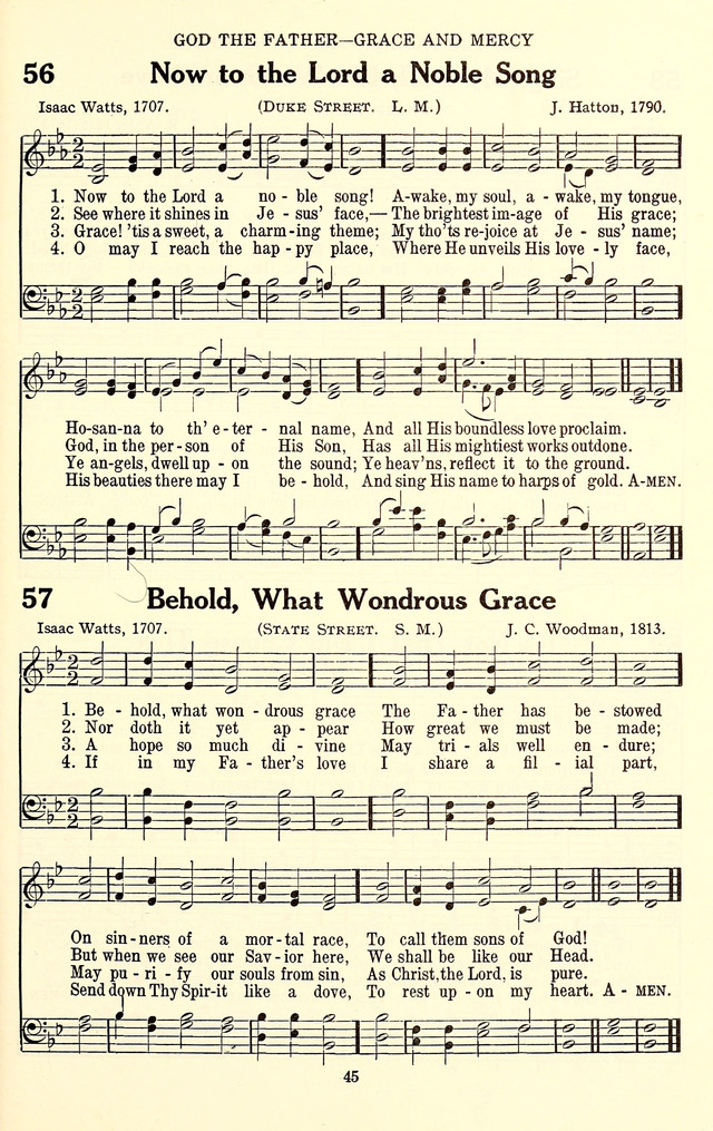 The Baptist Standard Hymnal: with responsive readings: a new book for all services page 37