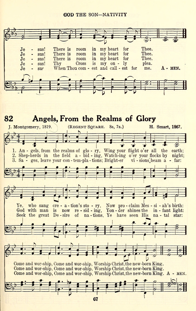 The Baptist Standard Hymnal: with responsive readings: a new book for all services page 59