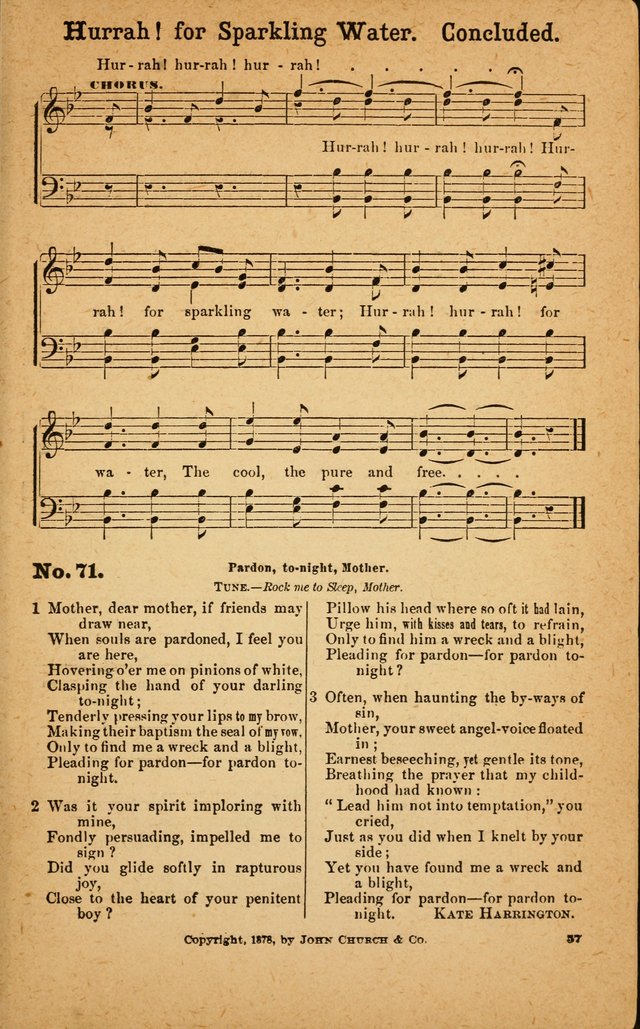 Bible Temperance Hymns page 56