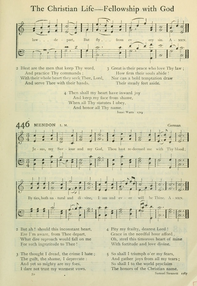 Book of Worship with Hymns and Tunes  page 613