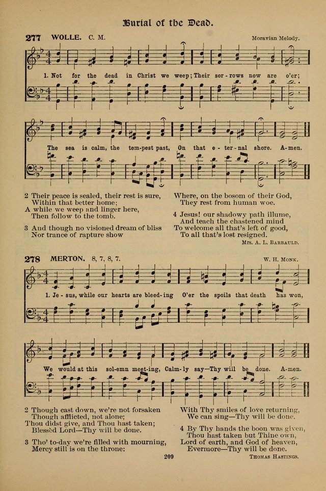 Hymnal Companion to the Prayer Book with Accompanying Tunes (Second Edition) page 210