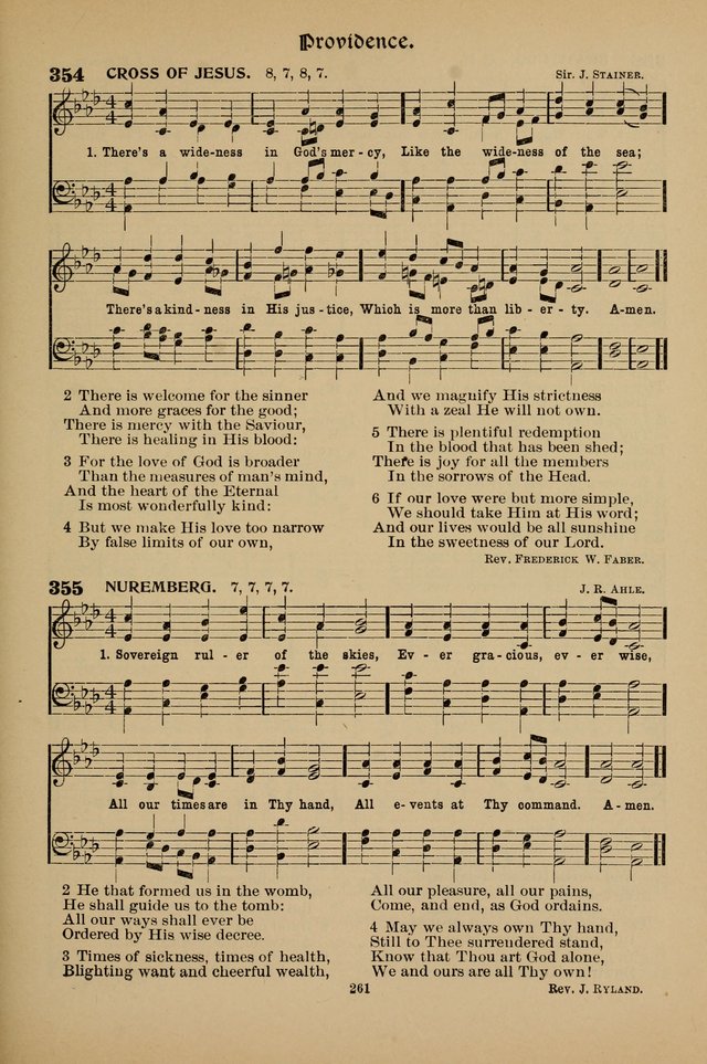 Hymnal Companion to the Prayer Book with Accompanying Tunes (Second Edition) page 262