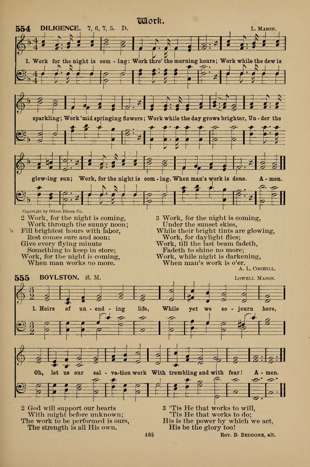 Hymnal Companion to the Prayer Book with Accompanying Tunes (Second Edition) page 406