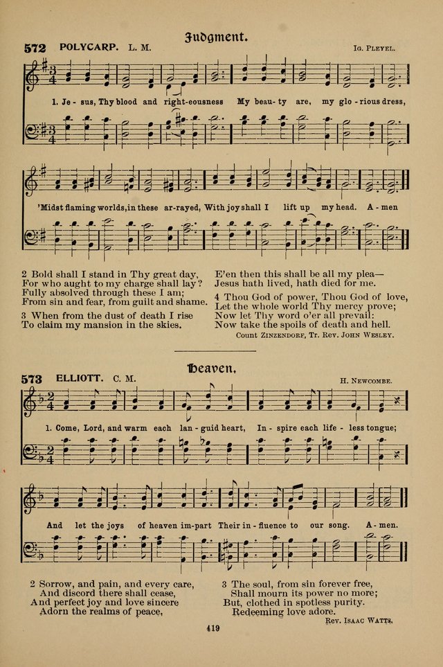Hymnal Companion to the Prayer Book with Accompanying Tunes (Second Edition) page 420