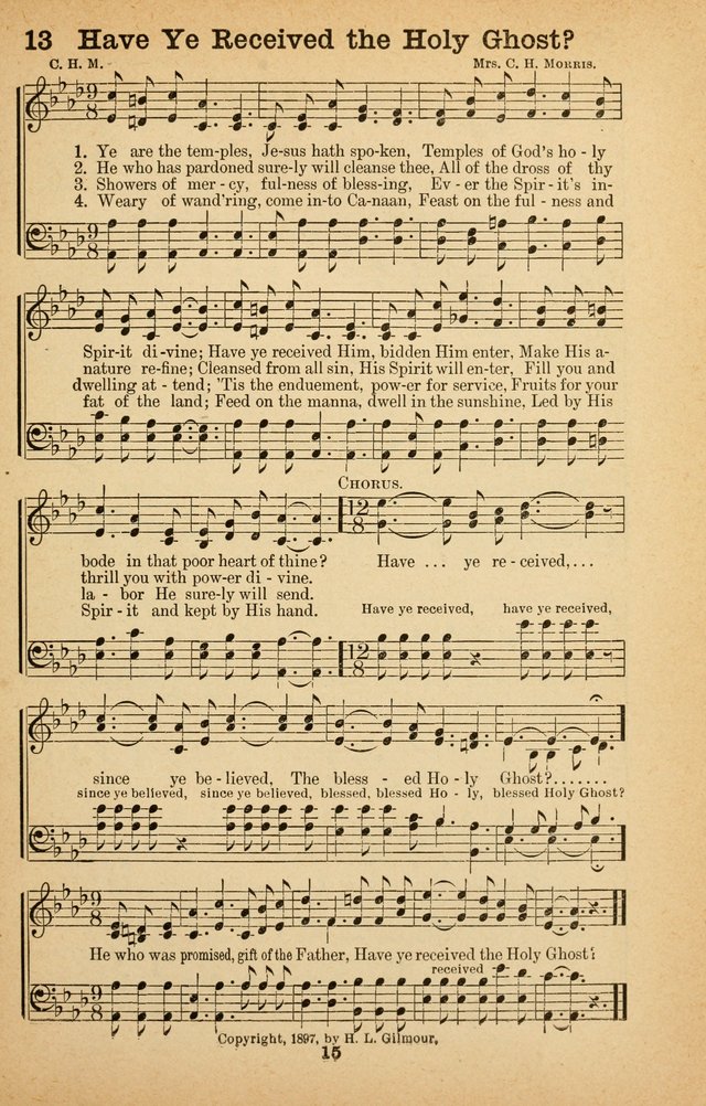 The Bow of Promise: hymns new and old for missionary and revival meetings and Sabbath-schools page 18