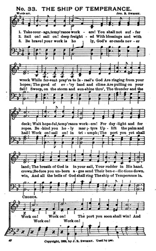 Bells of Victory: a collection of music for temperance meetings page 40