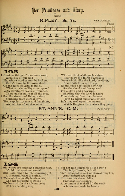 Book of Worship: with tunes page 181
