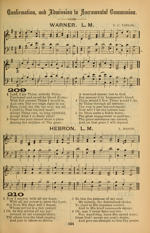 Book of Worship: with tunes page 191