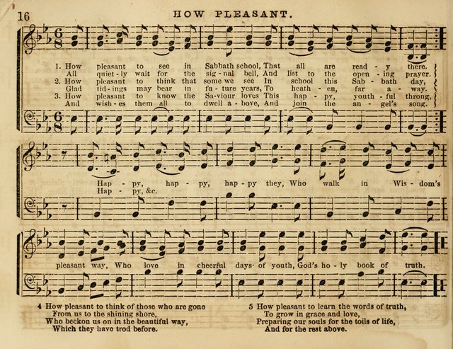 The Cherub: a collection of songs for Sabbath schools and Sabbath evenings page 18