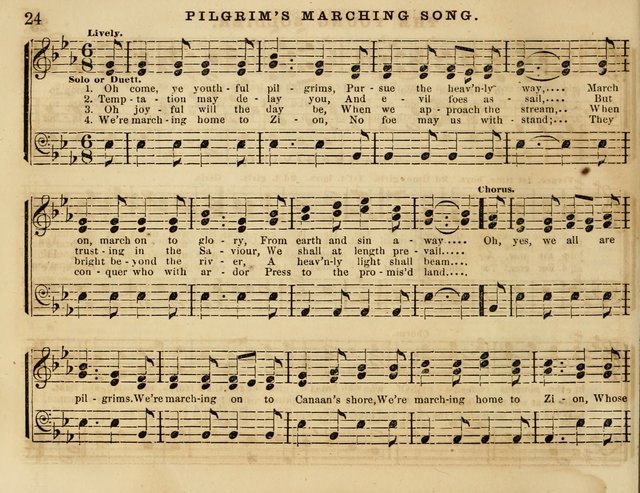 The Cherub: a collection of songs for Sabbath schools and Sabbath evenings page 30