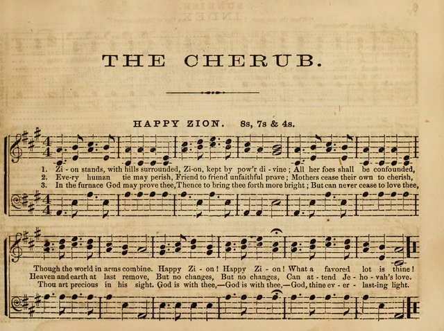 The Cherub: a collection of songs for Sabbath schools and Sabbath evenings page 5