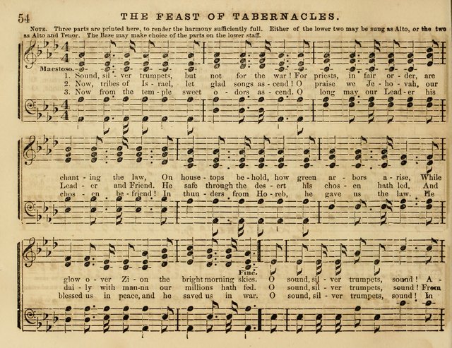 The Cherub: a collection of songs for Sabbath schools and Sabbath evenings page 62