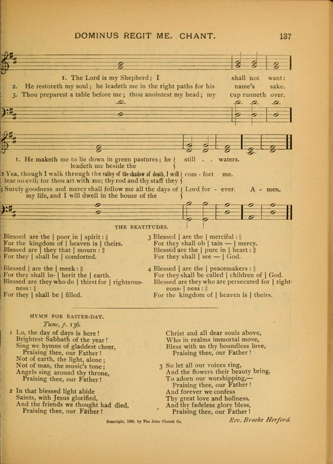 The Carol: a book of religious songs for the Sunday school and the home page 137