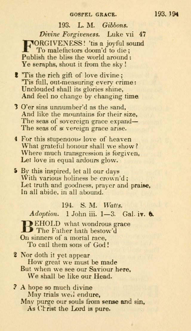 The Choice: in two parts; Part I, containing Psalms and hymns, Part II, containing spiritual songs; designed for public and private worship (6th ed.) page 132