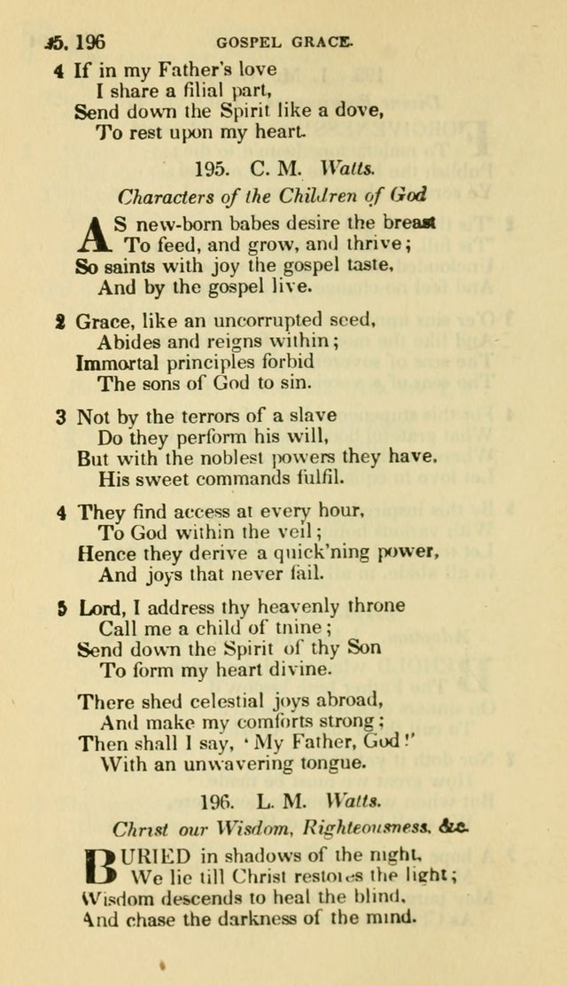 The Choice: in two parts; Part I, containing Psalms and hymns, Part II, containing spiritual songs; designed for public and private worship (6th ed.) page 133