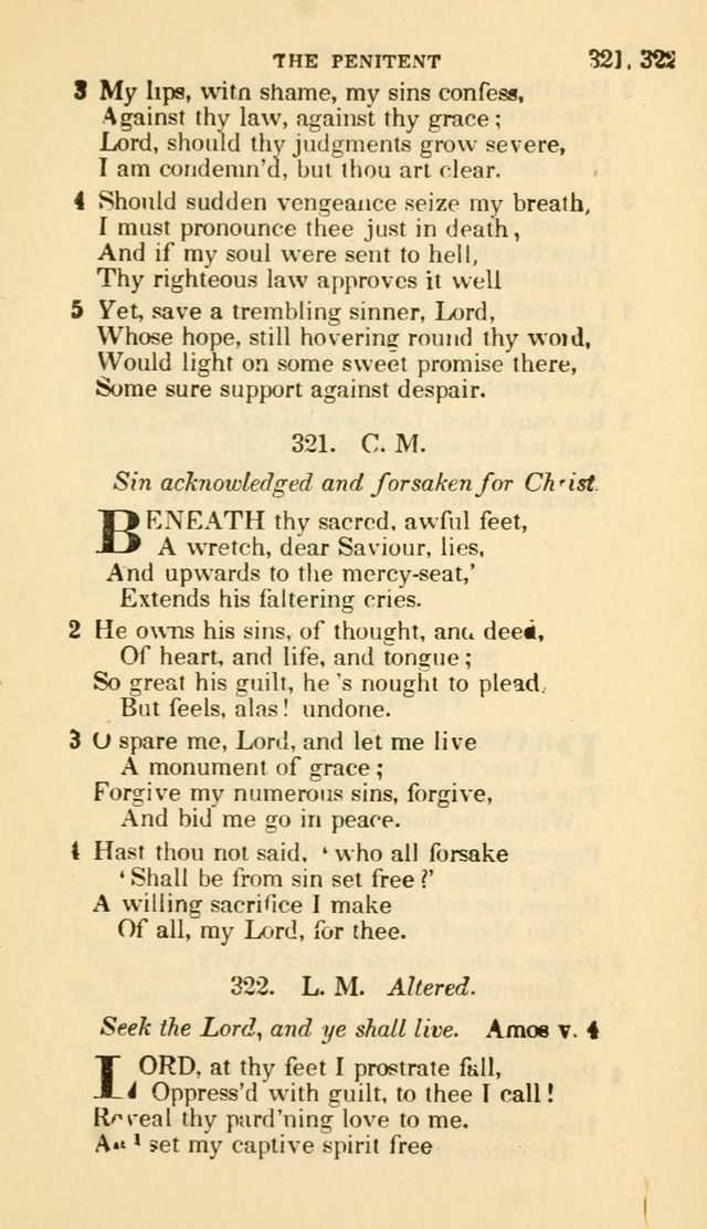 The Choice: in two parts; Part I, containing Psalms and hymns, Part II, containing spiritual songs; designed for public and private worship (6th ed.) page 196