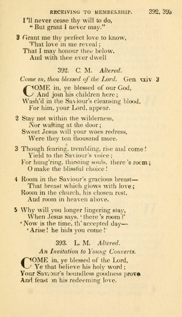 The Choice: in two parts; Part I, containing Psalms and hymns, Part II, containing spiritual songs; designed for public and private worship (6th ed.) page 234