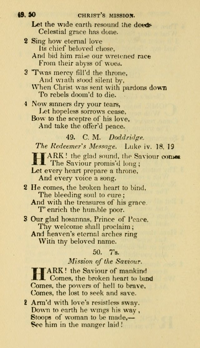 The Choice: in two parts; Part I, containing Psalms and hymns, Part II, containing spiritual songs; designed for public and private worship (6th ed.) page 53