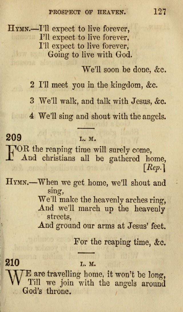 The Chorus: or, a collection of choruses and hymns, selected and original, adapted especially to the class-room, and to meetings for prayer and Christian conference (7th ed., Imp. and Enl.) page 127