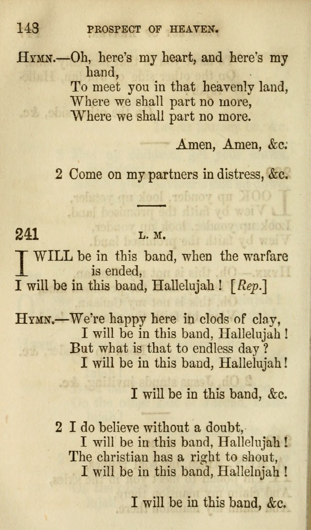 The Chorus: or, a collection of choruses and hymns, selected and original, adapted especially to the class-room, and to meetings for prayer and Christian conference (7th ed., Imp. and Enl.) page 148
